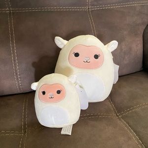 Squishmallow Lily lamb bundle brand new